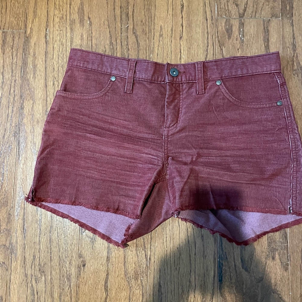Carve Designs Women's Burgundy Denim Shorts